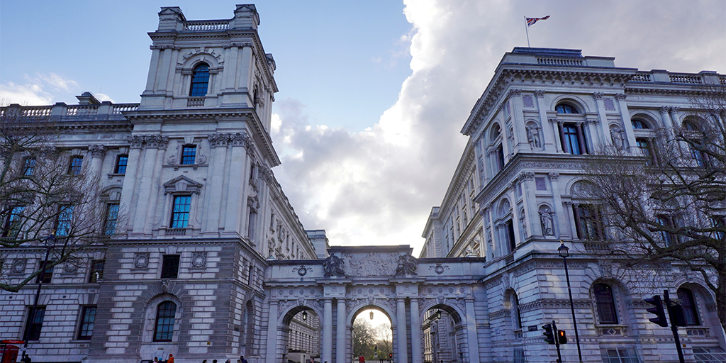 photo of the Foreign, Commonwealth & Development Office in Whitehall, London